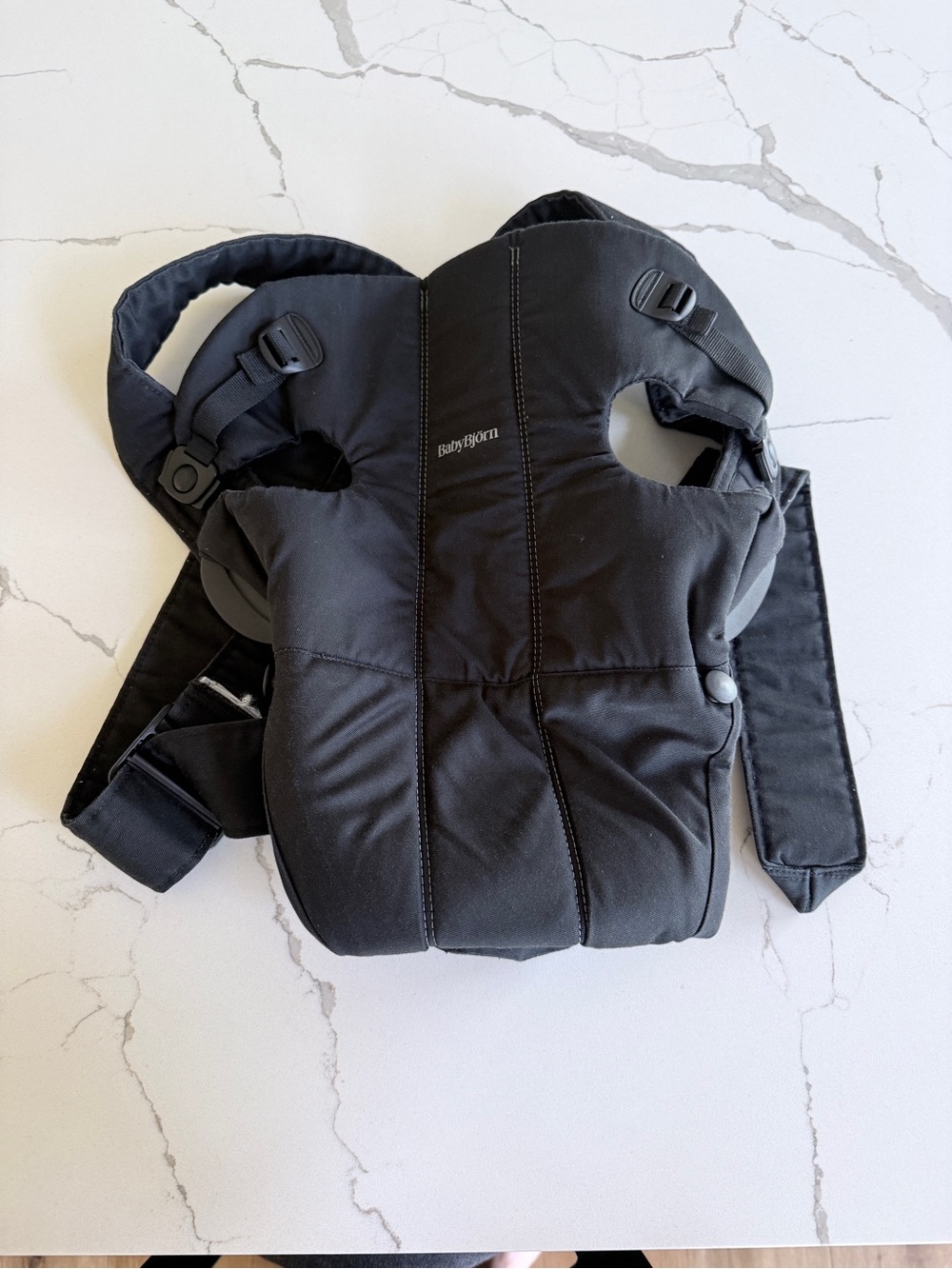 BabyBjorn Black Soft-Structured
